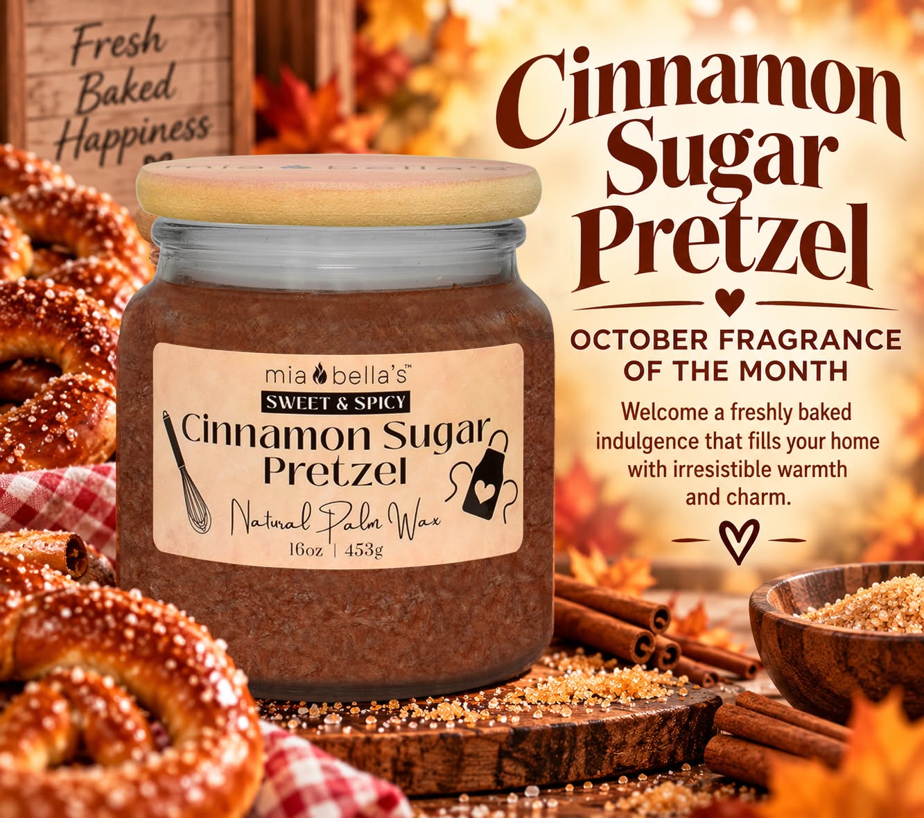 Cinnamon Sugar Pretzel