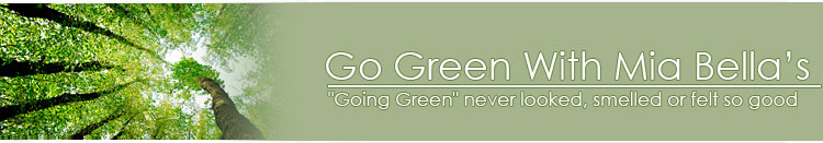 Mia Bella Go Green with Natural Candles