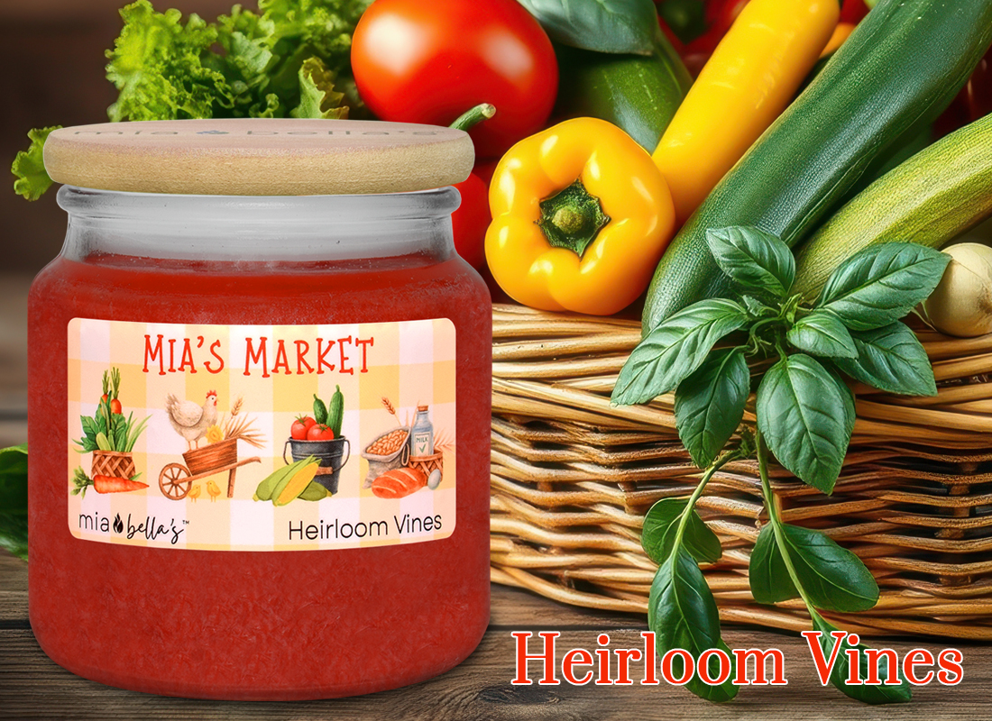 Mia Bella's Candle - Heirloom Vines Fragrance