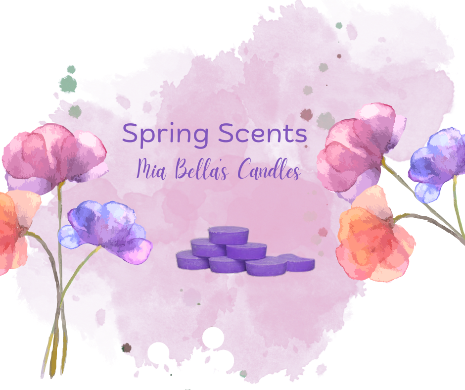 Mia Bella's Spring Scented Candles